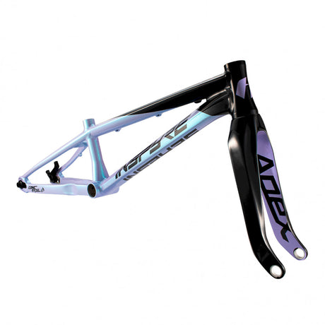 Inspyre Concord V3 Alloy BMX Race Frame-Black/Galactic Irridium