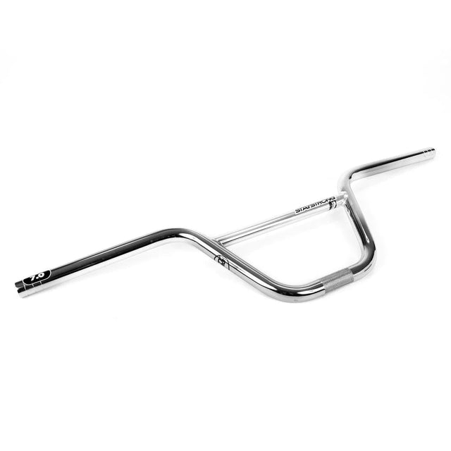Stay Strong Chevron Chromoly BMX Race Handlebars-Polished