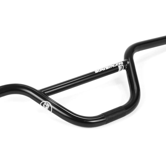 Stay Strong Chevron Cruiser V2 Chromoly BMX Race Handlebars-Black