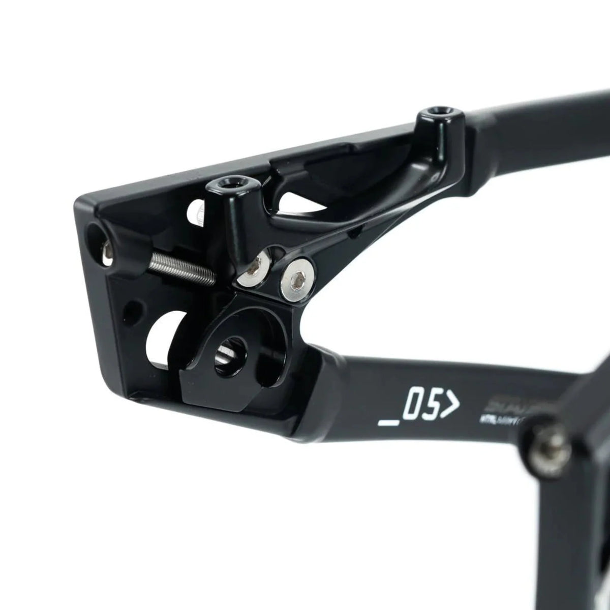 Stay Strong For Life V5 Disc Alloy BMX Race Frame-Black/Black