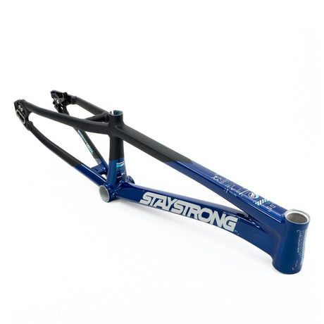 Stay Strong For Life V5 V-Brake Alloy BMX Race Frame-Navy/Black