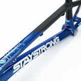 Stay Strong For Life V5 Disc Alloy BMX Race Frame-Navy/Black