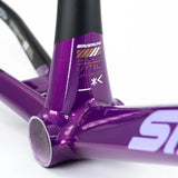Stay Strong For Life V5 Disc Alloy BMX Race Frame-Purple/Black