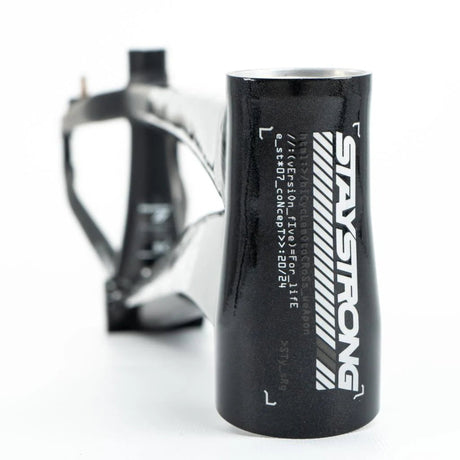 Stay Strong For Life V5 V-Brake Alloy BMX Race Frame-Black/Black