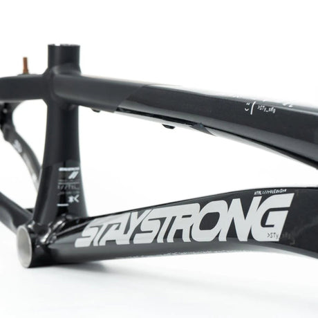 Stay Strong For Life V5 V-Brake Alloy BMX Race Frame-Black/Black