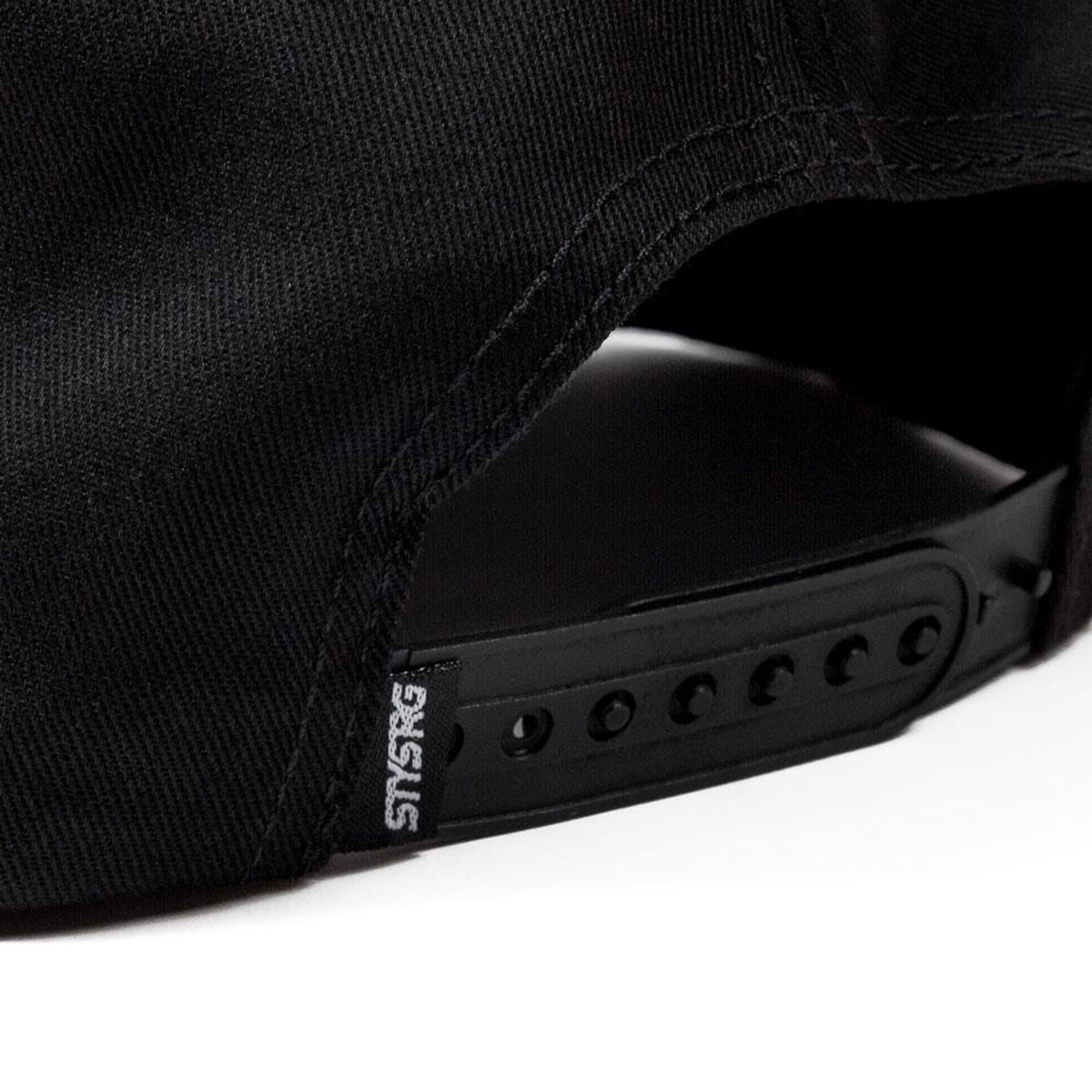Stay Strong Icon Check SnapBack Hat-Black/Maroon