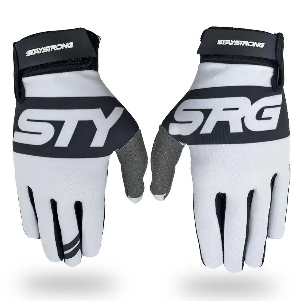 Stay Strong Classic Gloves - White