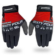 Stay Strong Nic Long Captain Race Gloves - Red/Black