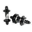 Stay Strong Reactiv 2 Race Hubset (10mm Front) - Black/ 36H
