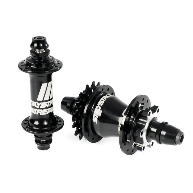 Stay Strong Reactiv 2 Race Hubset (10mm Front) - Black/ 36H