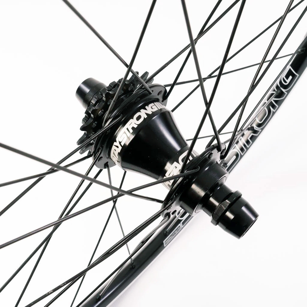 Stay Strong Reactiv 2 BMX Race Wheelset - Black