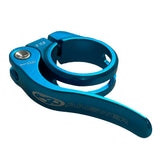 Quick Release Seat Clamps - Light Blue / 31 8mm