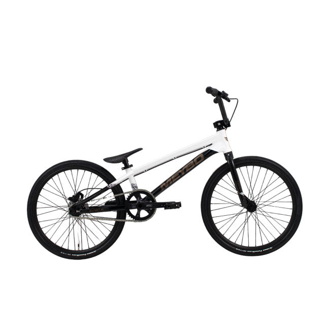 Meybo Superclass BMX Race Bike-Black/White/Gold-Expert-XL