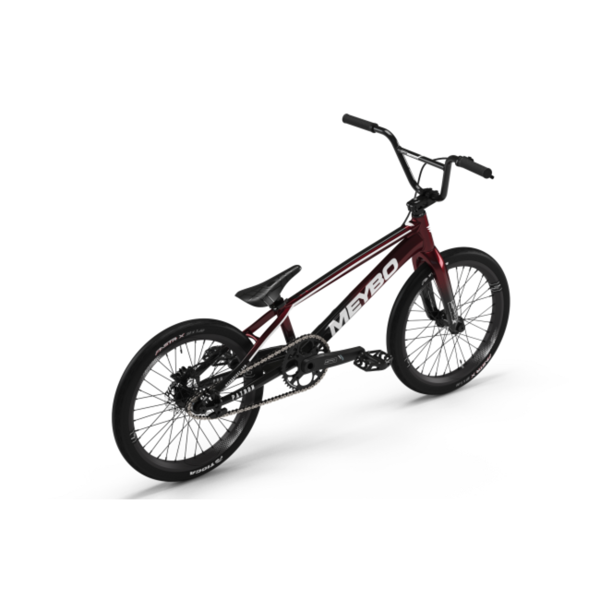 Meybo Patron BMX Race Bike-Red/Black/White-Expert