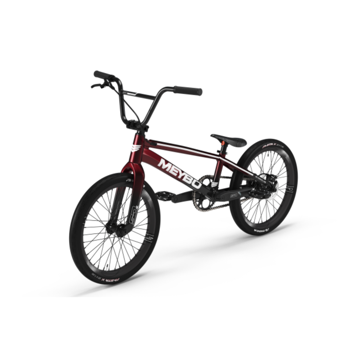 Meybo Patron BMX Race Bike-Red/Black/White-Expert