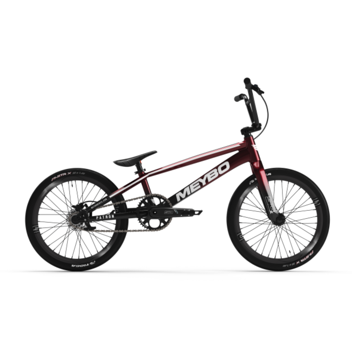 Meybo Patron Pro 22 BMX Race Bike-Red/Black/White Meybo Patron Pro 22 BMX Race Bike-Red/Black/White