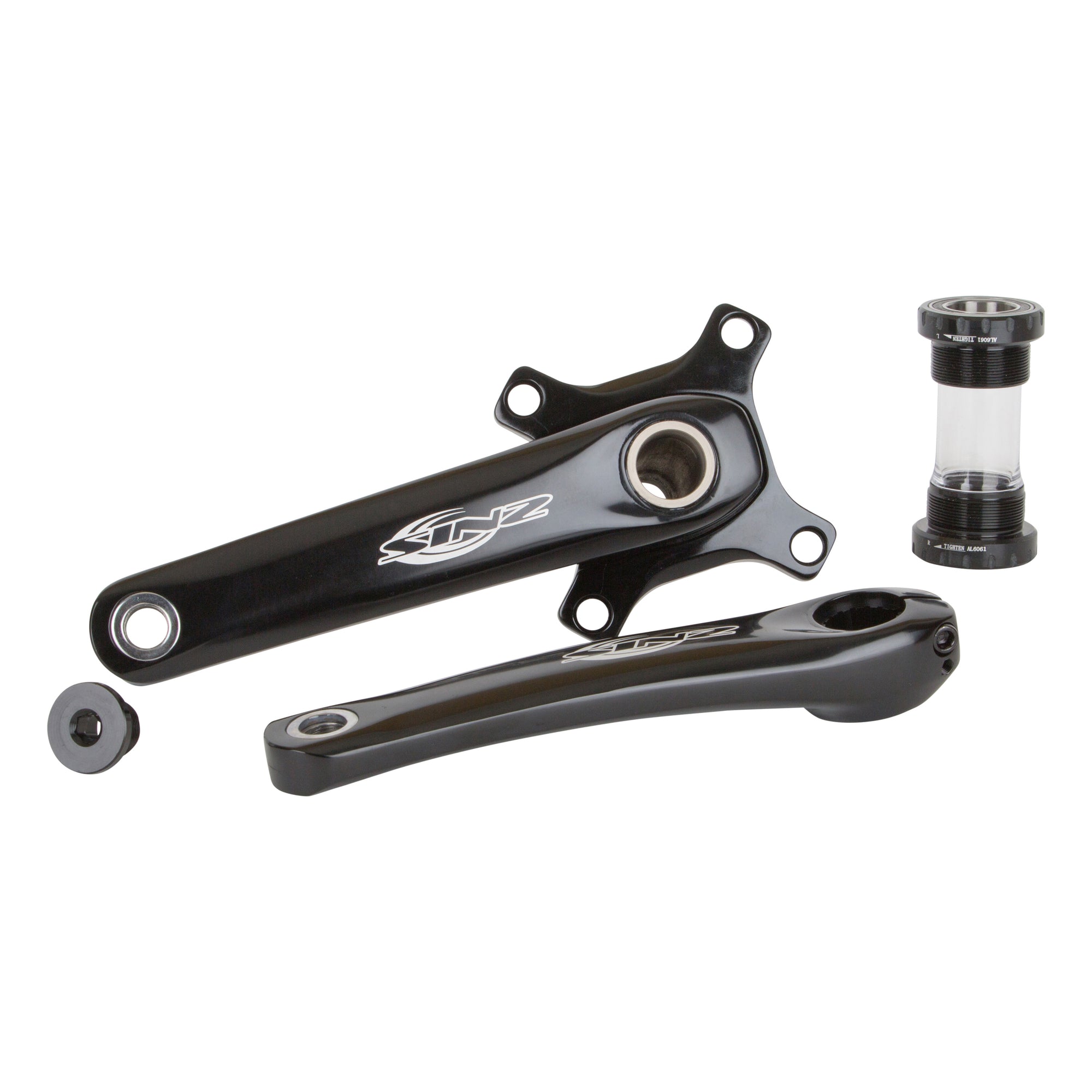 Sinz Elite 2-Piece BMX Cranks-Black – Time 2 Shine