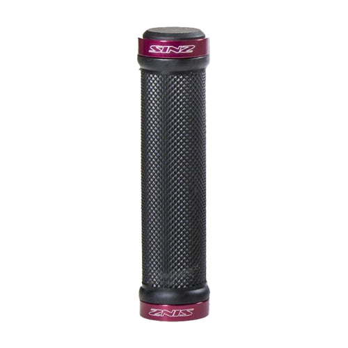 Sinz Lock-On BMX Grips-Red - Red