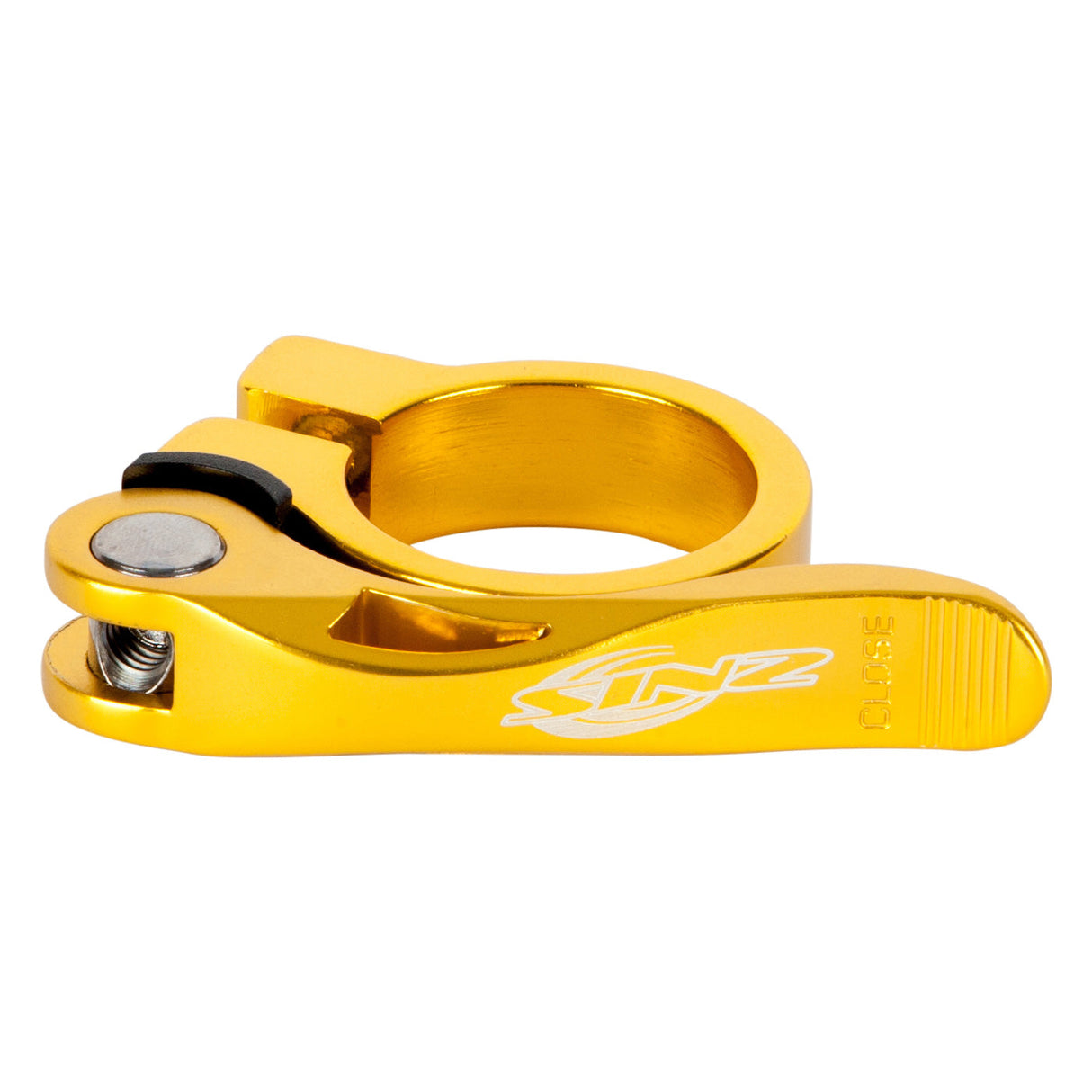 Sinz Quick Release BMX Seat Clamp-Gold