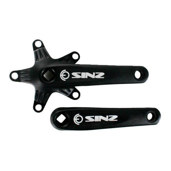 Sinz Square Tapered BMX Crank Arms-Black – Time 2 Shine