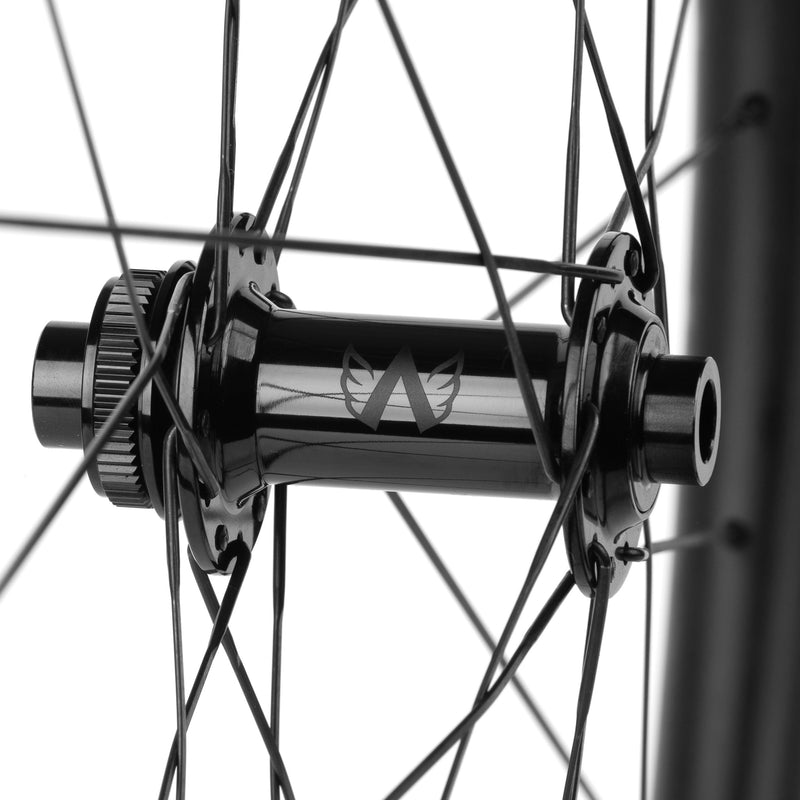 Avian AR740 Carbon Wheelset-SRAM-Black-24h