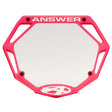 ANSWER BMX Mini 3D Number Plate - Pink