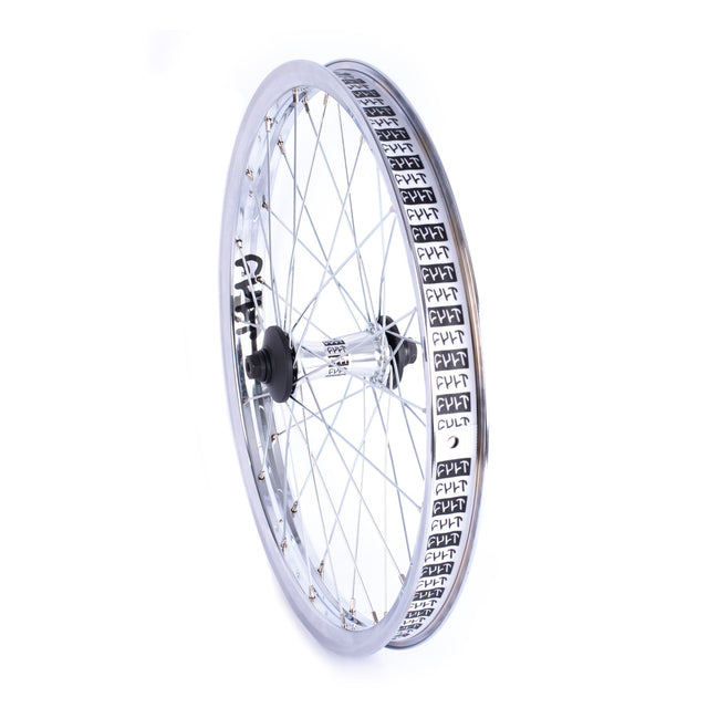 Crew Front Wheel v2 / black & polished