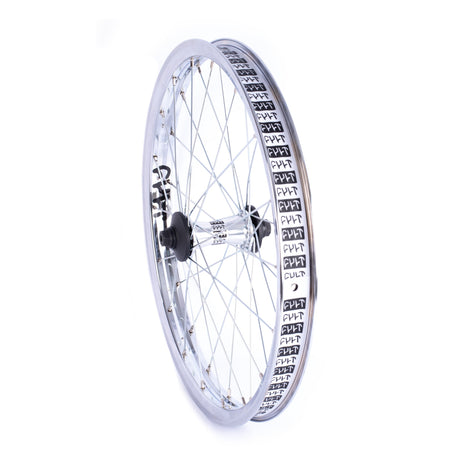 Crew Front Wheel v2 / black & polished