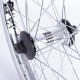 Crew Front Wheel v2 / black & polished