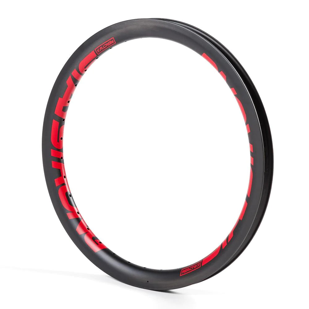 Stay Strong Reactiv 2 Pro Cruiser Carbon BMX Rim-Front-Red-24x1.75
