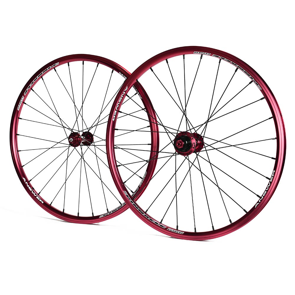 Answer BMX Pinnacle Mini Wheelset - 20 Red