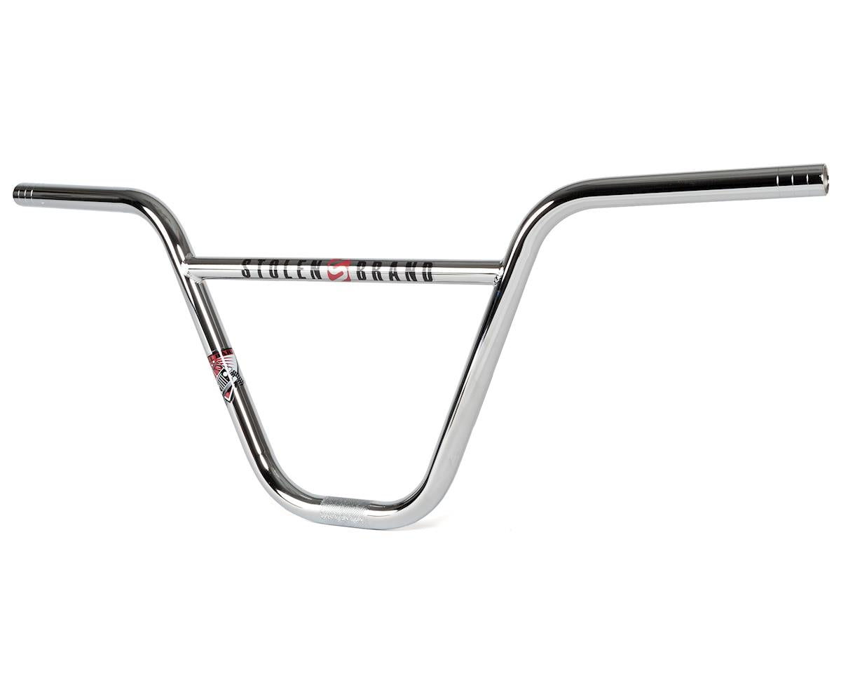 Image 1 for Stolen Roll Bars (Chrome) (9.75" Rise) (30" Width)