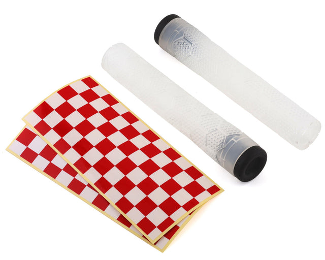 Image 1 for Stolen Hive Grips (Clear/Fast Times Red)