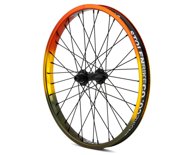 Image 1 for Stolen Rampage FA Front Wheel (Rasta) (20 x 1.75)