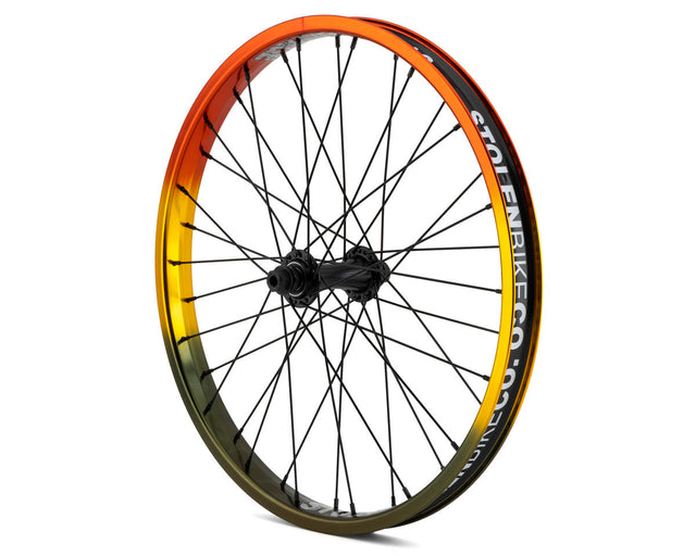 Image 1 for Stolen Rampage FA Front Wheel (Rasta) (20 x 1.75)