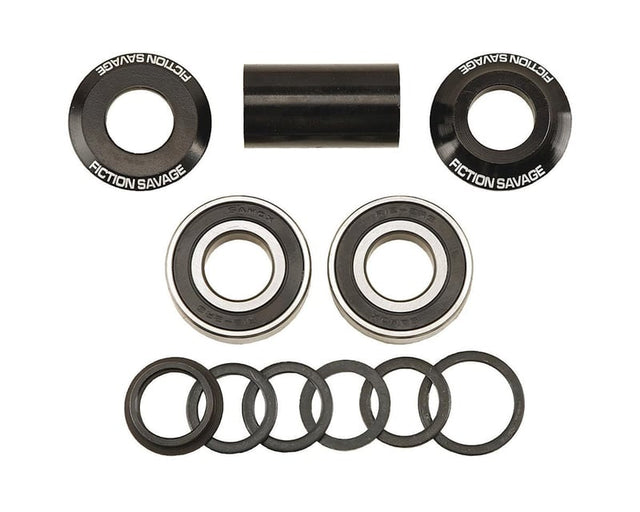 Fiction Savage Mid Bottom Bracket (Black) (22mm)