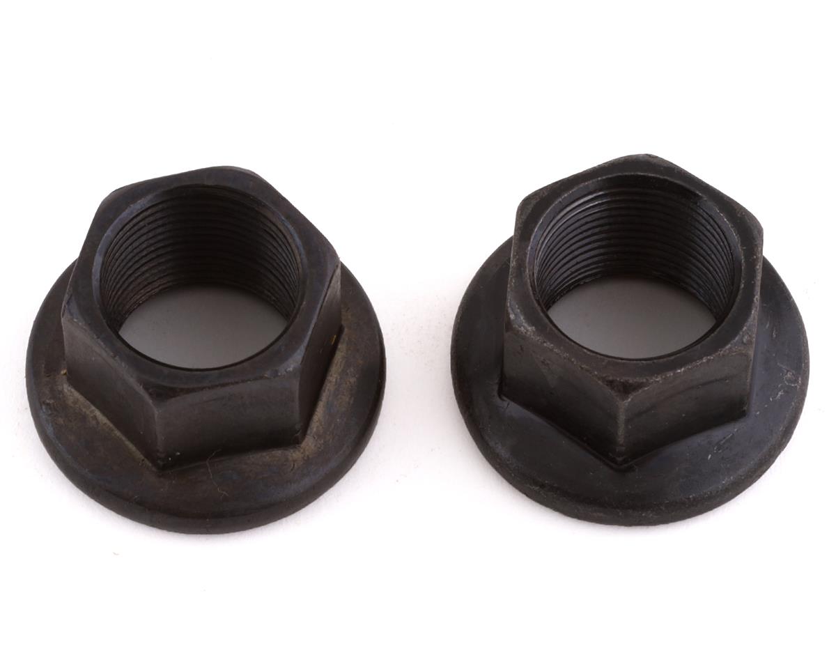 Image 1 for Stolen Rampage Steel Axle Nuts (Black) (2) (14 x 1mm)