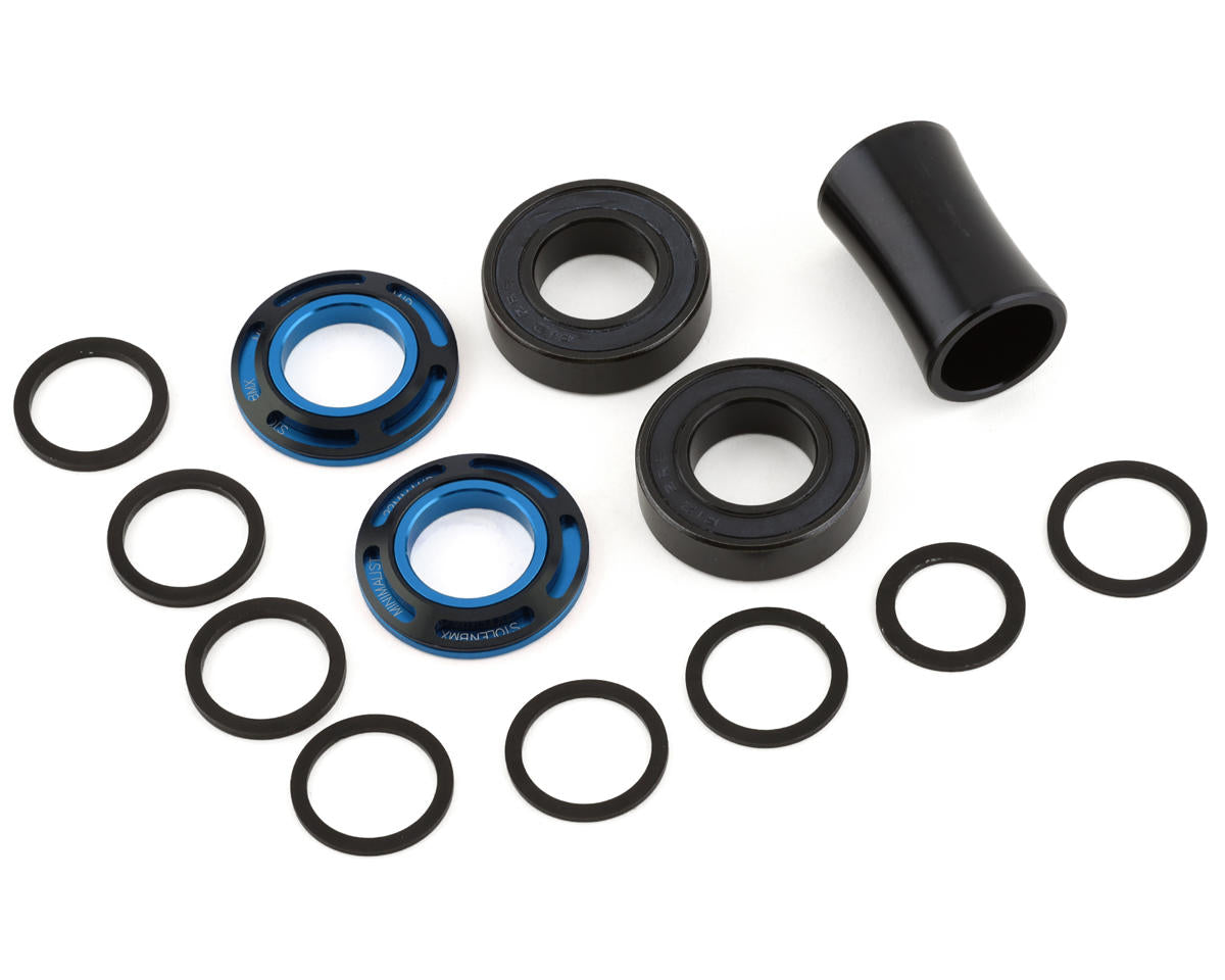 Image 1 for Stolen Minimalist Mid Bottom Bracket (Blue) (22mm)