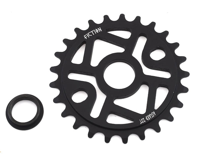 Image 1 for Fiction Asgard Sprocket (Black) (25T)