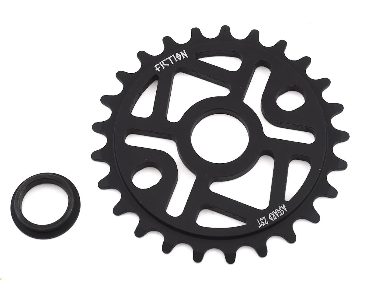 Image 1 for Fiction Asgard Sprocket (Black) (25T)