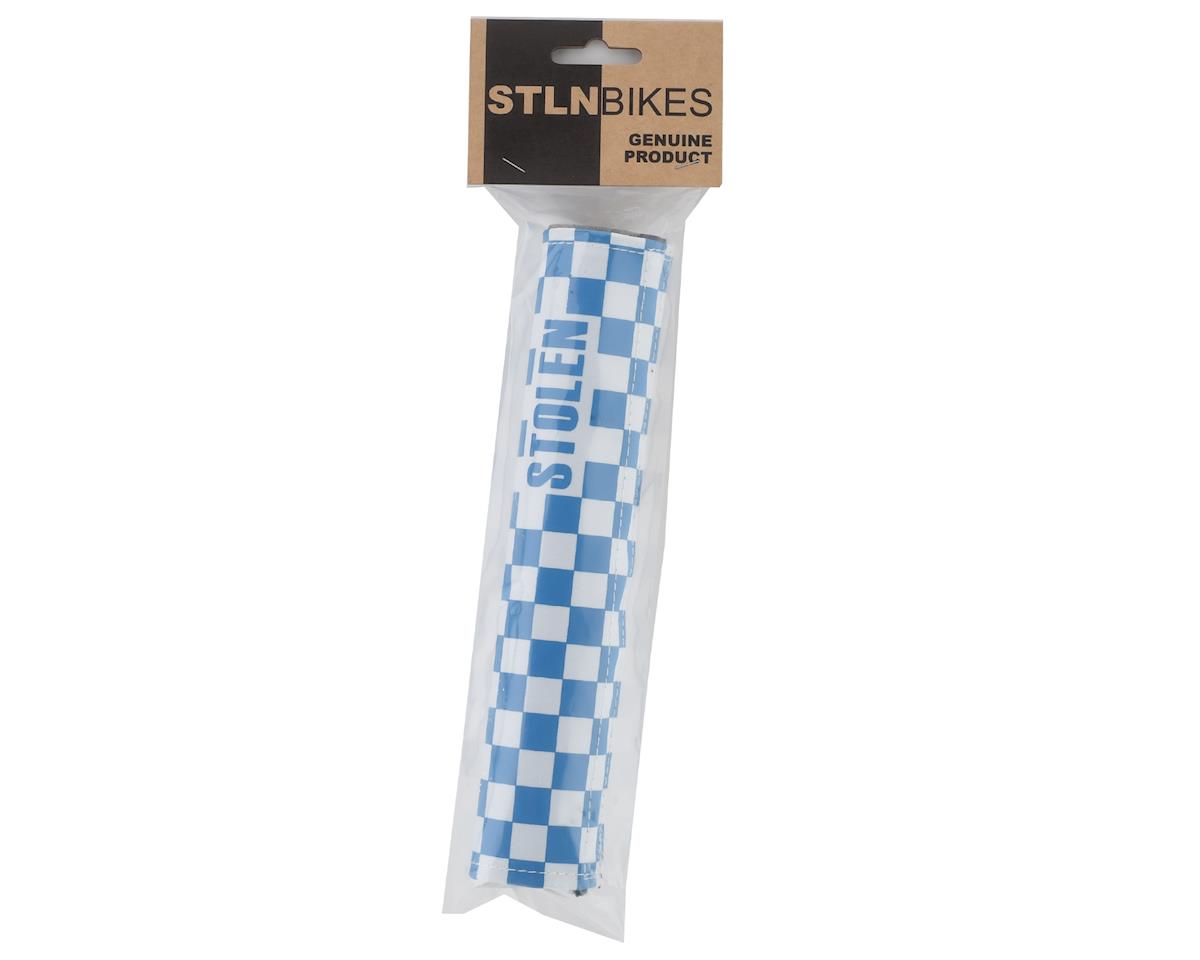 Image 2 for Stolen Fast Times Crossbar Pad (Blue/White Checker)