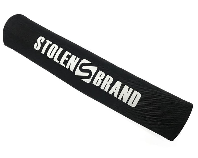 Stolen Logo Crossbar Pad (Black with White Logo)