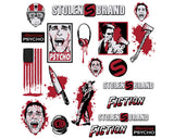Image 2 for Stolen X Fiction American Psycho Sticker Pack