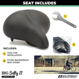 Big Softy V2 Universal Exercise Seat Black