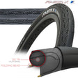 Tioga Fastr-X S-Spec Tires - 120 Tpi - Folding Bead