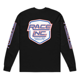 Race Inc. Mock Jersey Long Sleeve T-Shirt