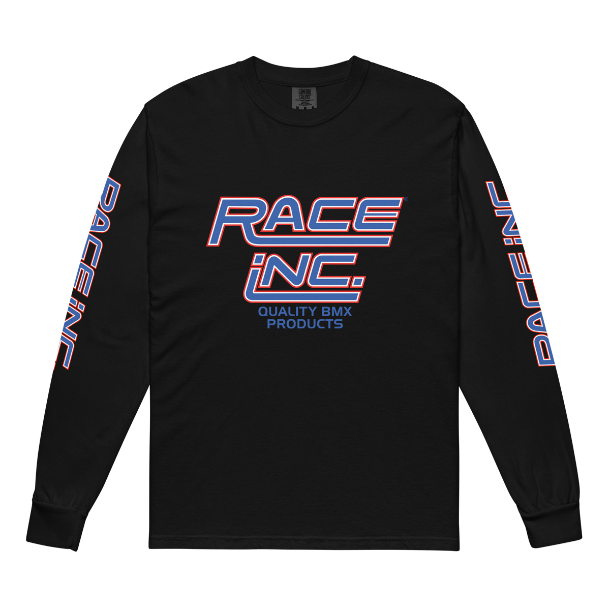 Race Inc. Mock Jersey Long Sleeve T-Shirt