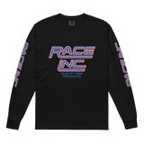 Race Inc. Mock Jersey Long Sleeve T-Shirt