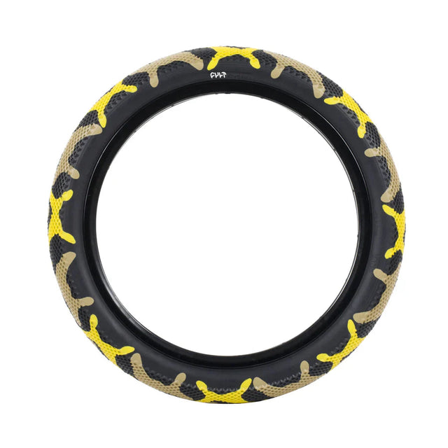 29" Vans x Cult Cruiser Tire / Yellow Camo