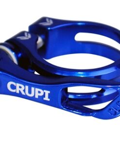 Crupi Quick Release Seat Post Clamp - Blue